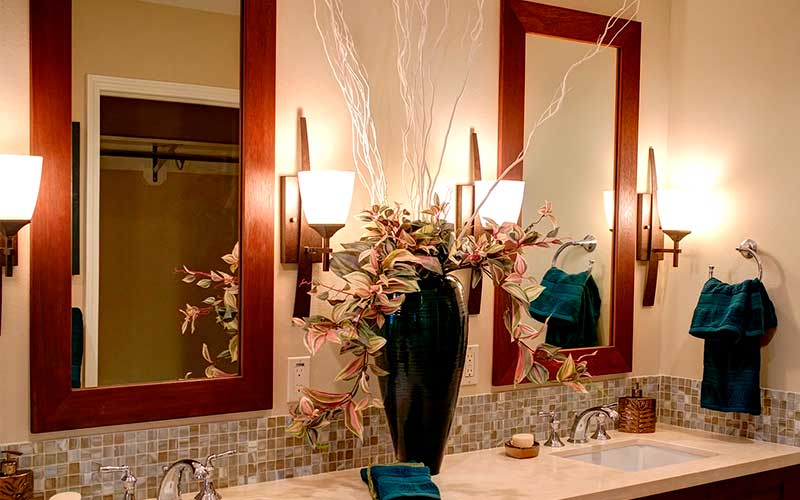 espejos decoración baños