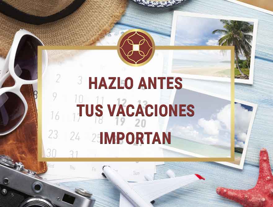 las mejores vacaciones con feng shui