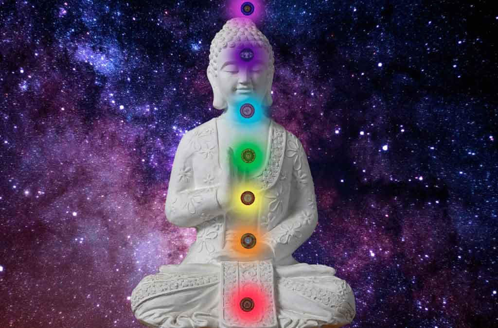 siete chakras centros energía feng shui